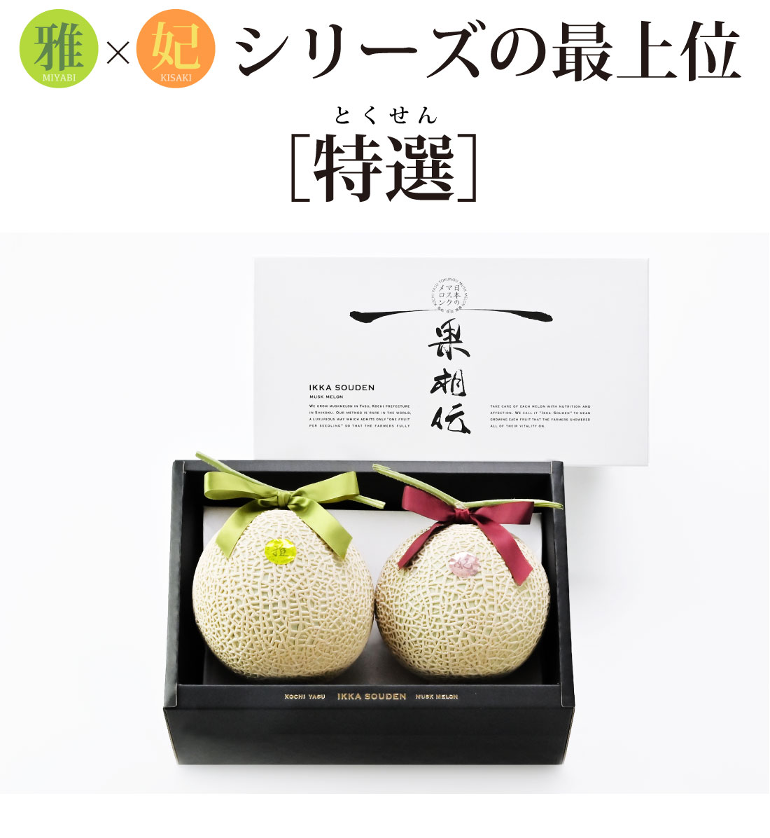 雅&妃マスクメロン