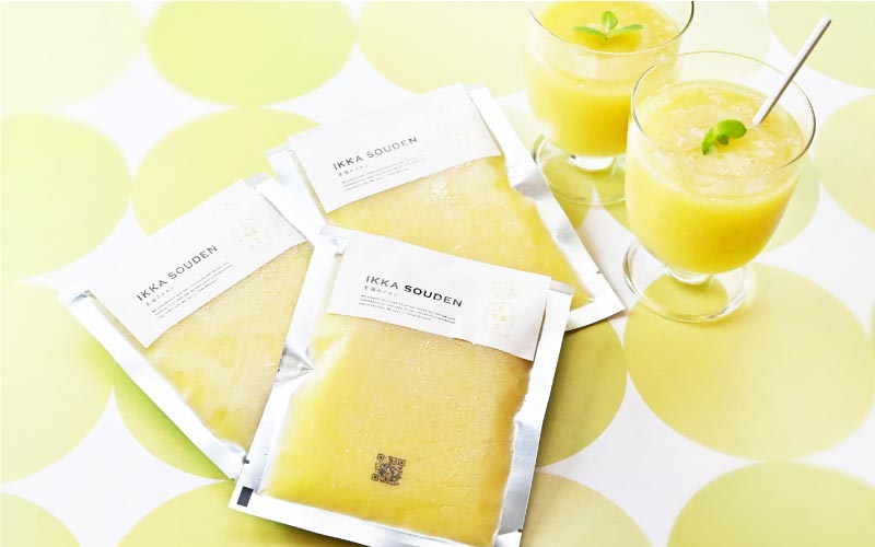 完熟マスクメロンピューレ