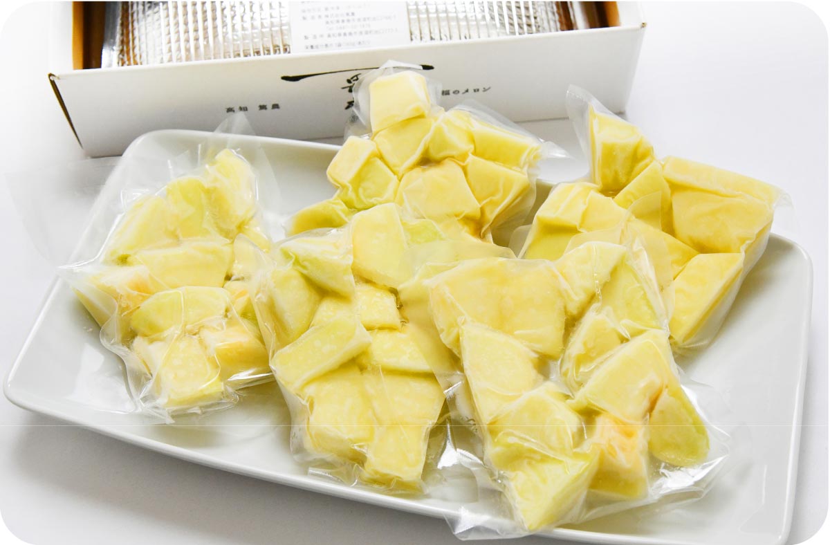 冷凍マスクメロン