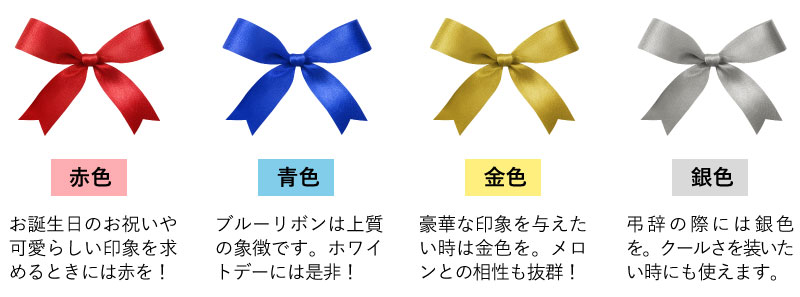 花包みマスクメロンリボン