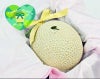 【特選】結婚内祝い 花包みマスクメロン1玉箱入り1.6kg以上