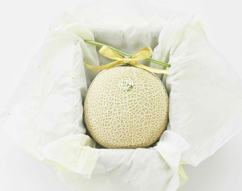 【特選】残暑御見舞 マスクメロン1玉箱入り1.4kg以上