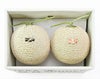 【良品】雅&妃マスクメロン2玉箱入り3kg以上