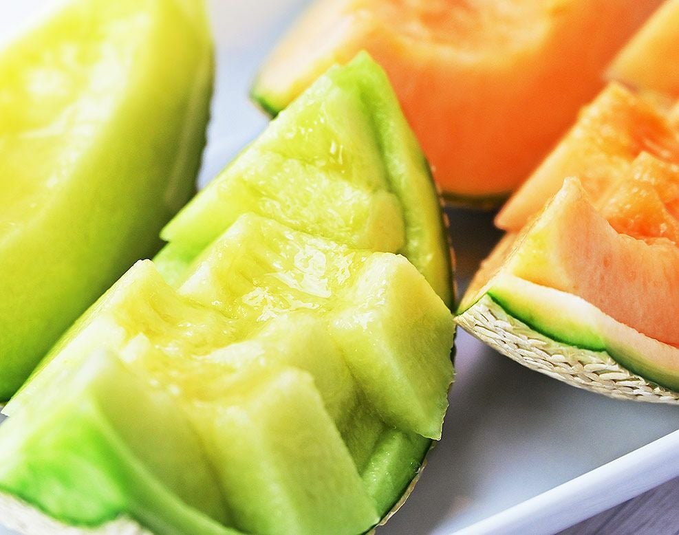 赤肉・緑肉メロン
